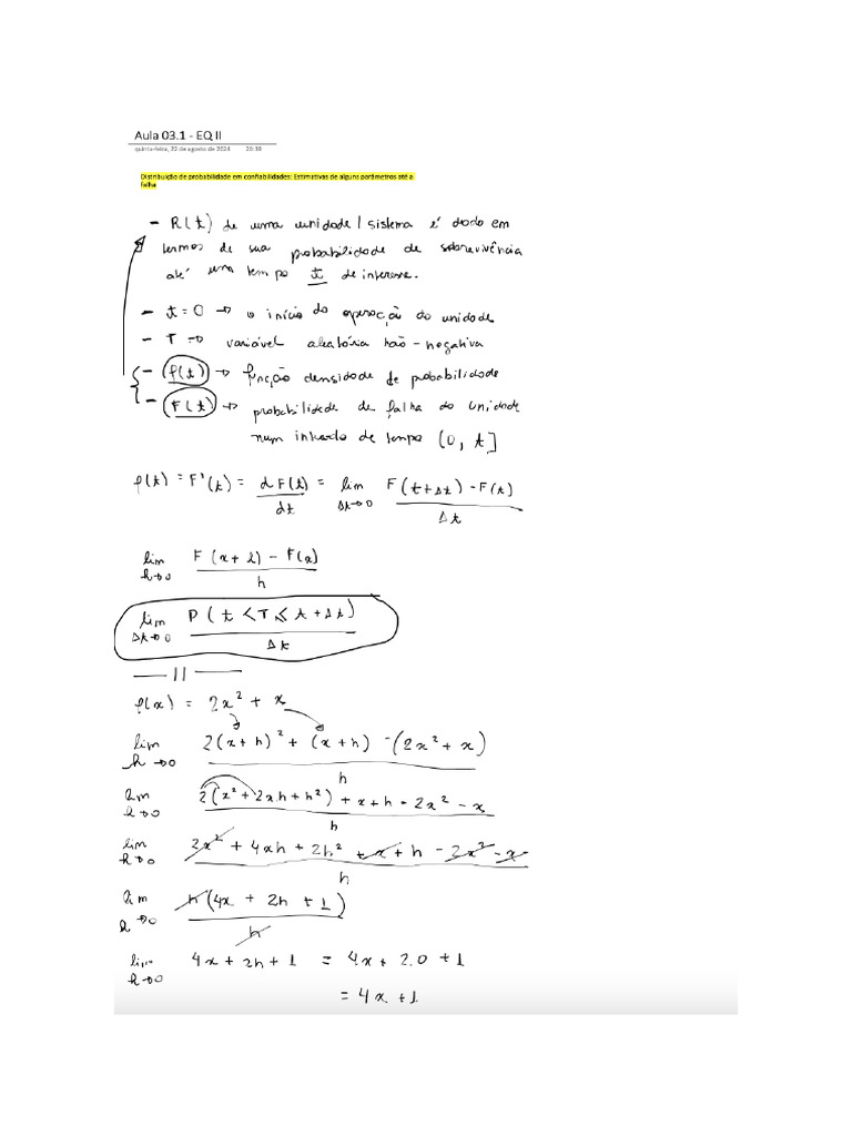 Anotações Aula 03 | PDF