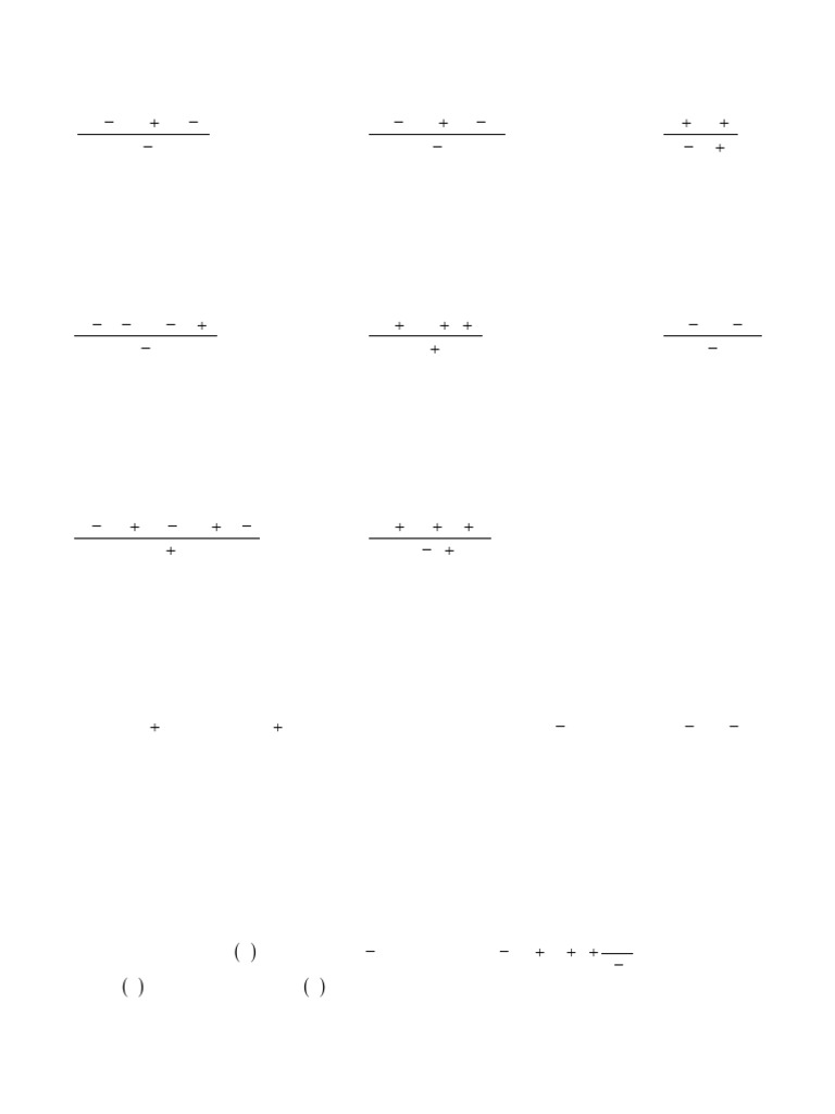 Polynomial Long Division Handout | PDF