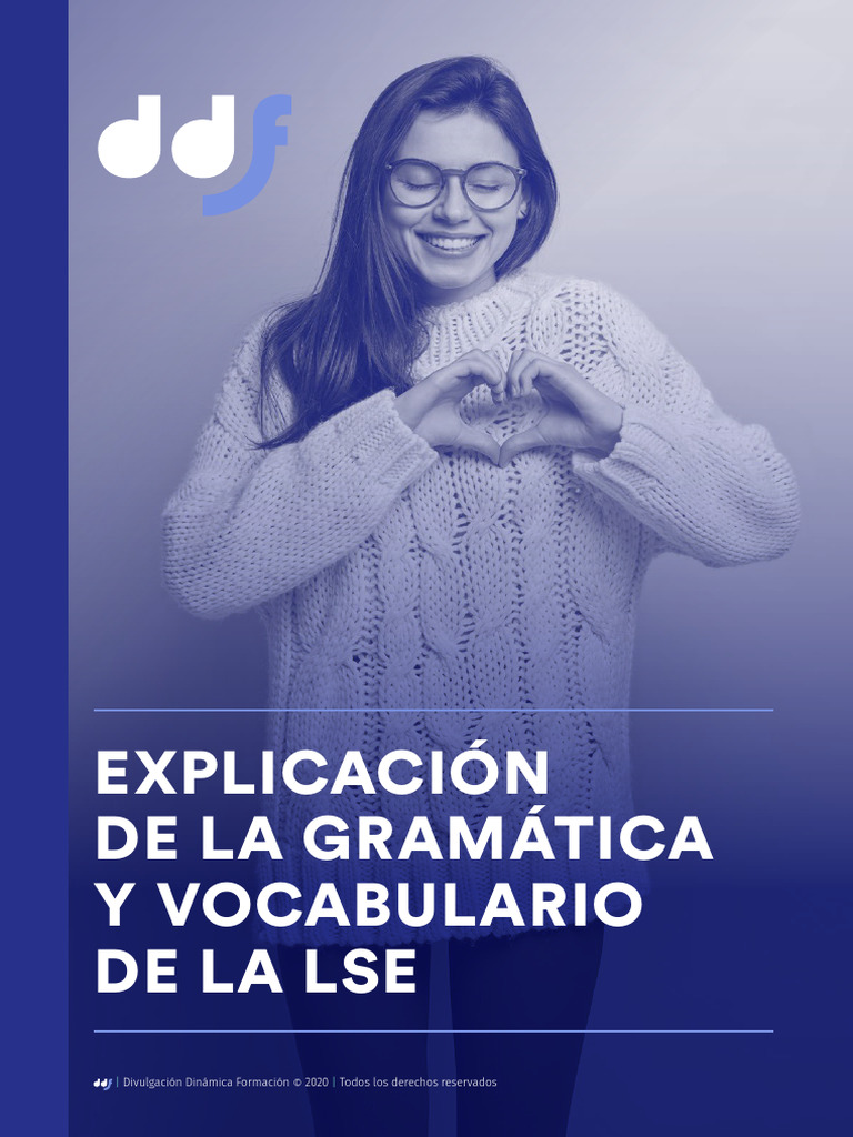 Explicación de La Gramática y Vocabulario LSE | PDF