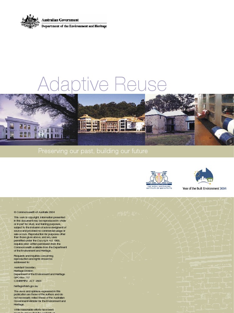 Adaptive Reuse Pdf Reuse Sustainability