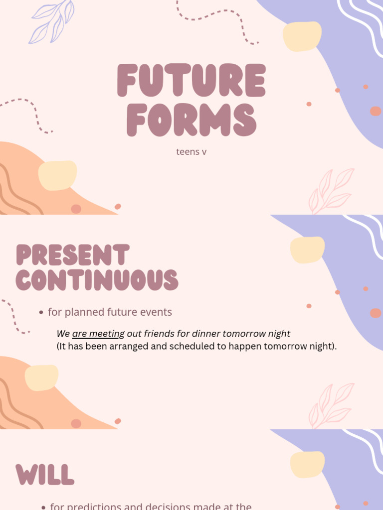 Future Forms | PDF