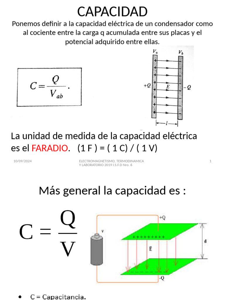 Electro 4 Capacidad | PDF