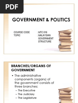 3 Branches  PDF  Judiciaries  Separation Of Powers