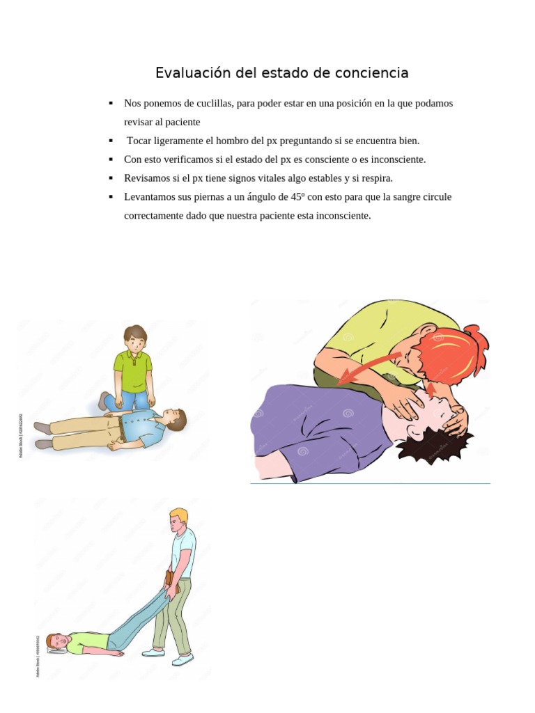 Evaluación Del Estado de Conciencia | PDF
