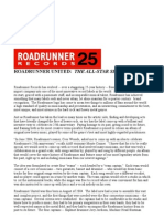 Roadrunnerunited Theall-Starsessions Biog