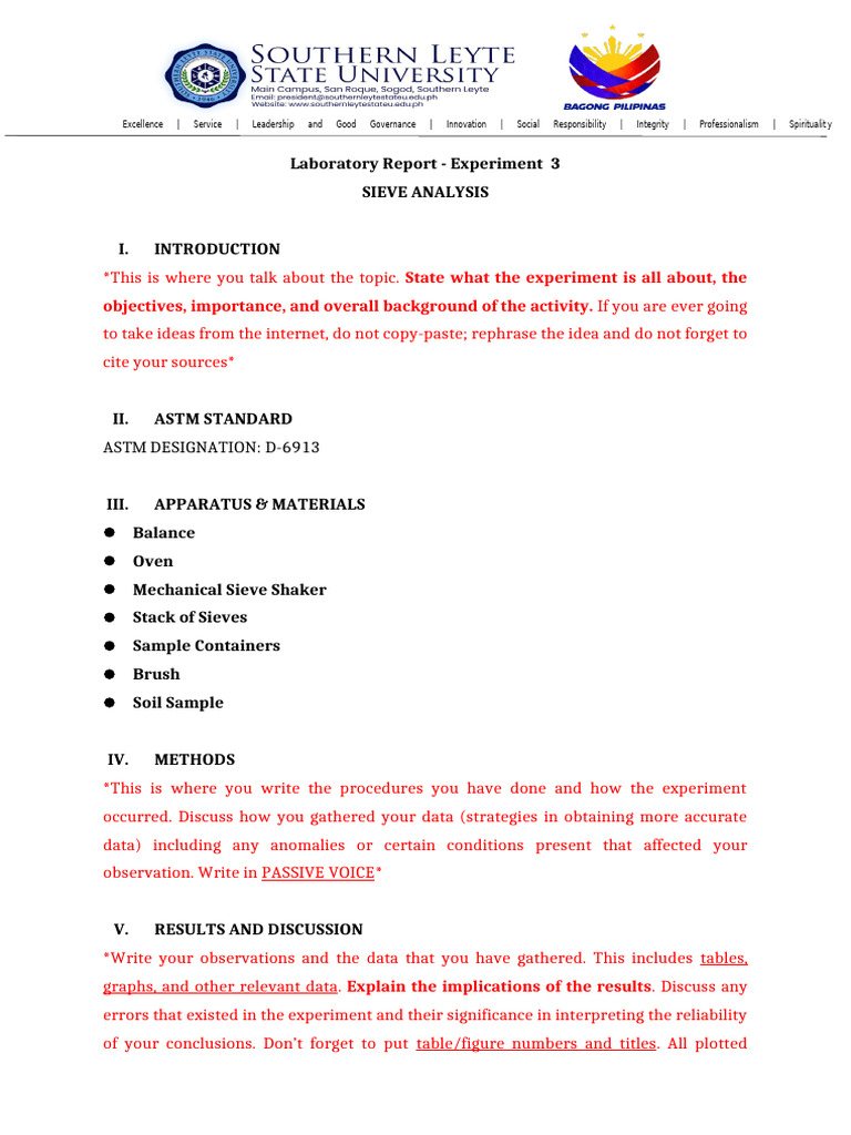 Laboratory No. 3 Sieve Analysis | PDF