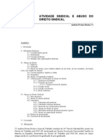 Abuso Do Direito Sindical