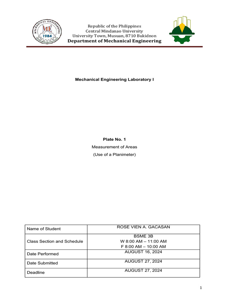 RV Plate 1 | PDF