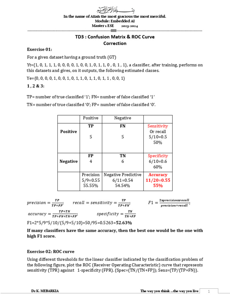 TD3 Correction Emb AI | PDF