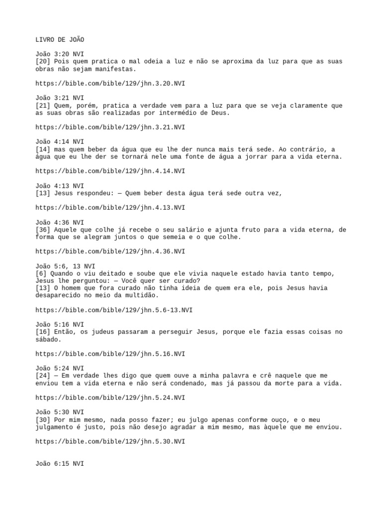 Livro De João Pdf