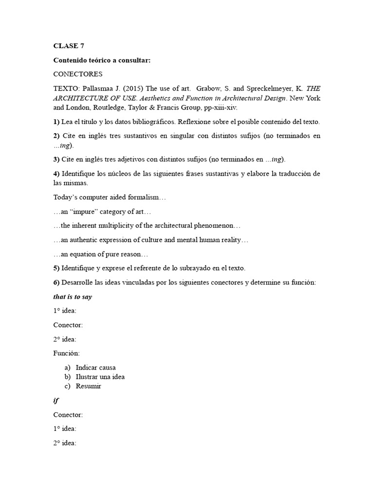 Clase 7 | PDF