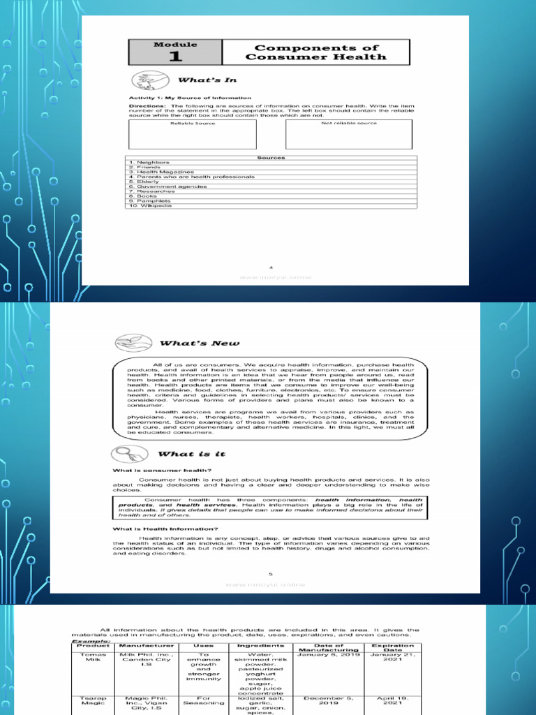 Presentation1 Health Pdf