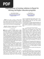 Download Implementing m-learning solutions in Egypt for lifelong and higher education programs by delkassas SN7679391 doc pdf