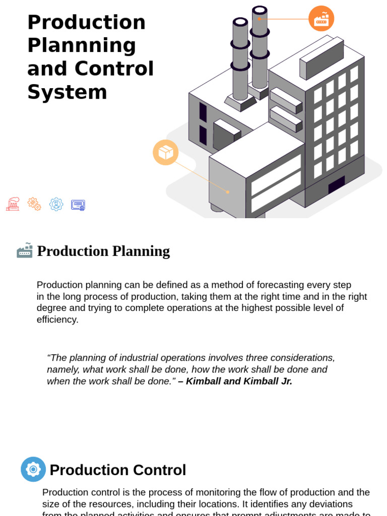 Production Planning And Control System Pdf