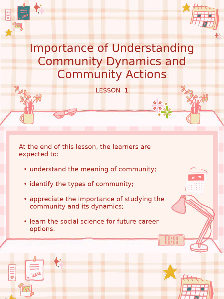 Lesson 1 Community Engagement Pdf