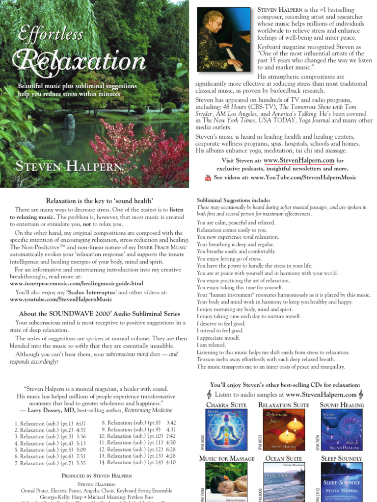 Effortless Relaxation | PDF