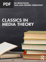 Classics in Media Theory | PDF