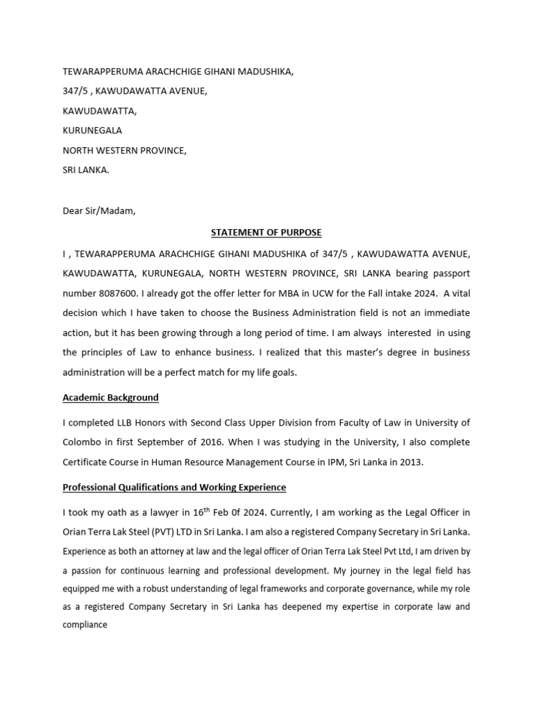 Ucw Sop - Schol | PDF