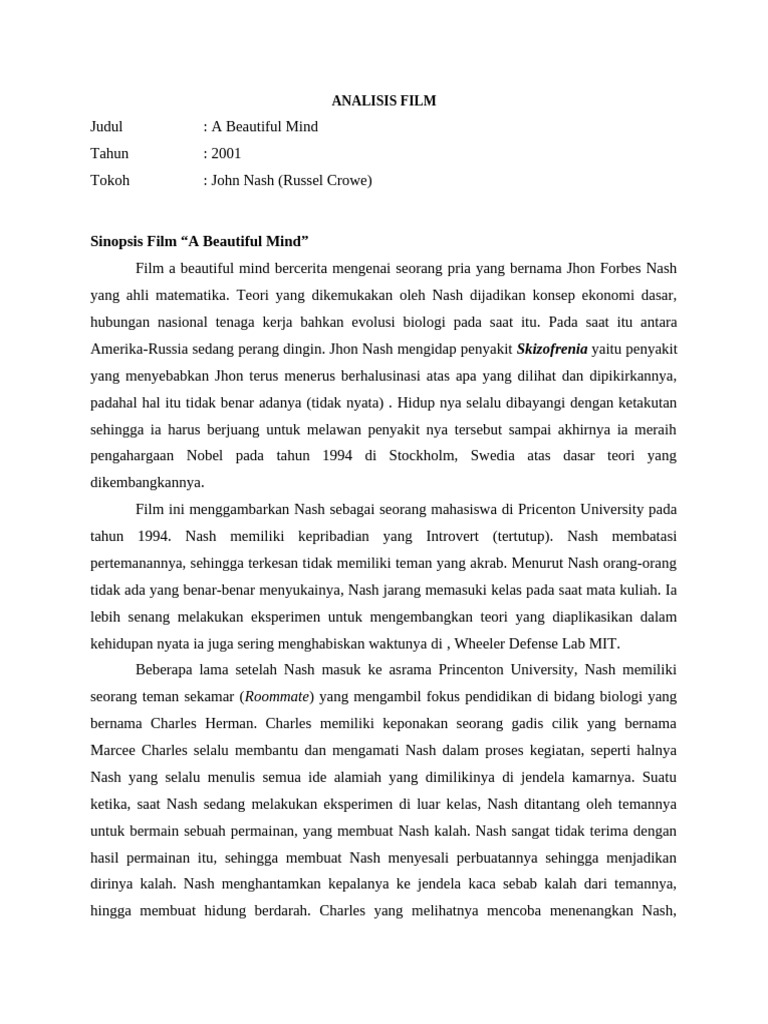 Analisis Film | PDF