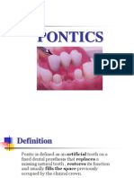 Pontics [Fixed Prosthodontics Seminar @AmCoFam]