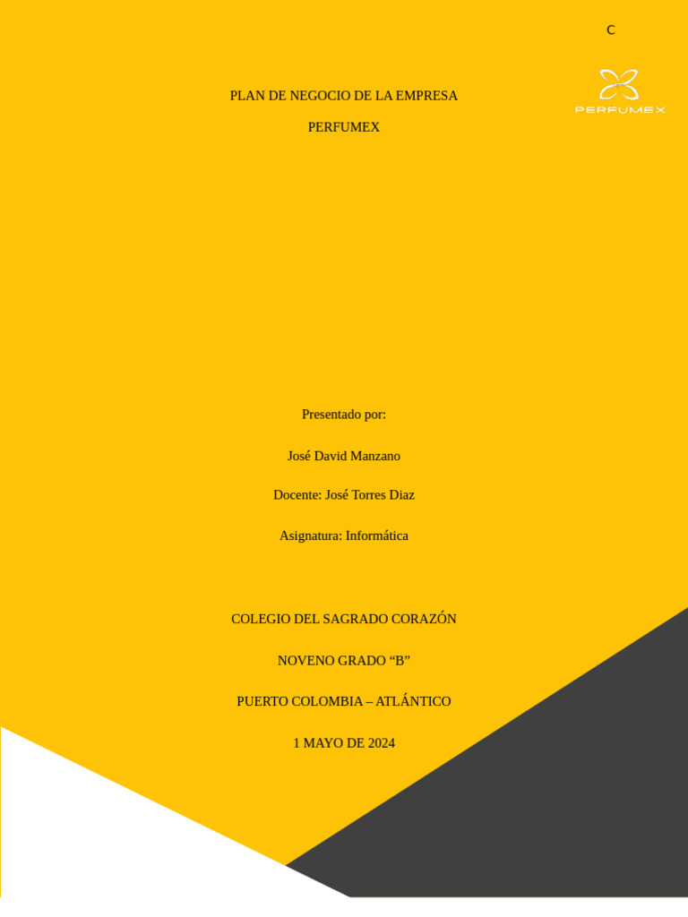 Plan de Negocio | PDF | Marketing | Plan de negocios
