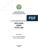 Dinamik Ders Notlari