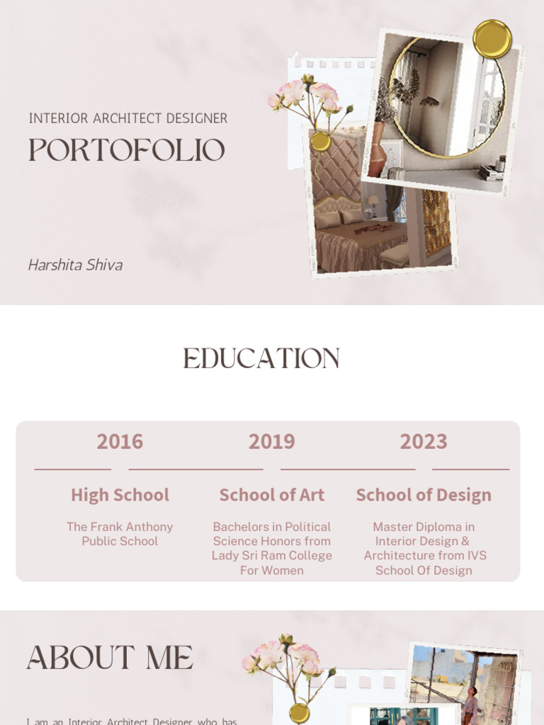 Interior Architect Designer | PDF