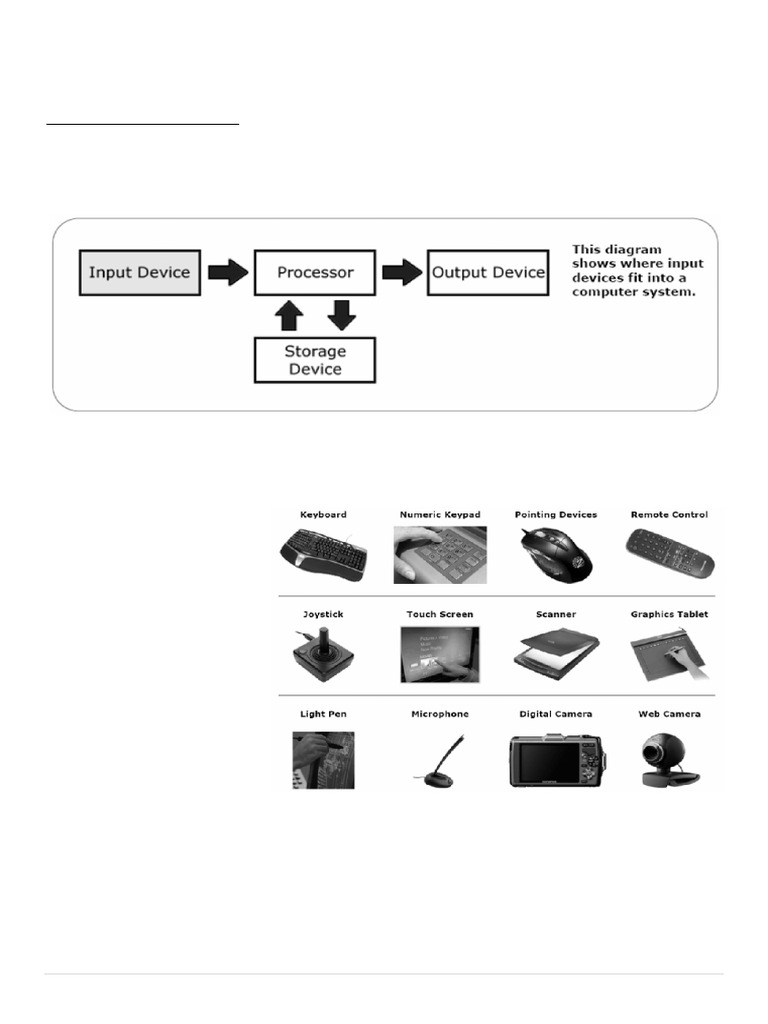 Manual Input Devices | PDF