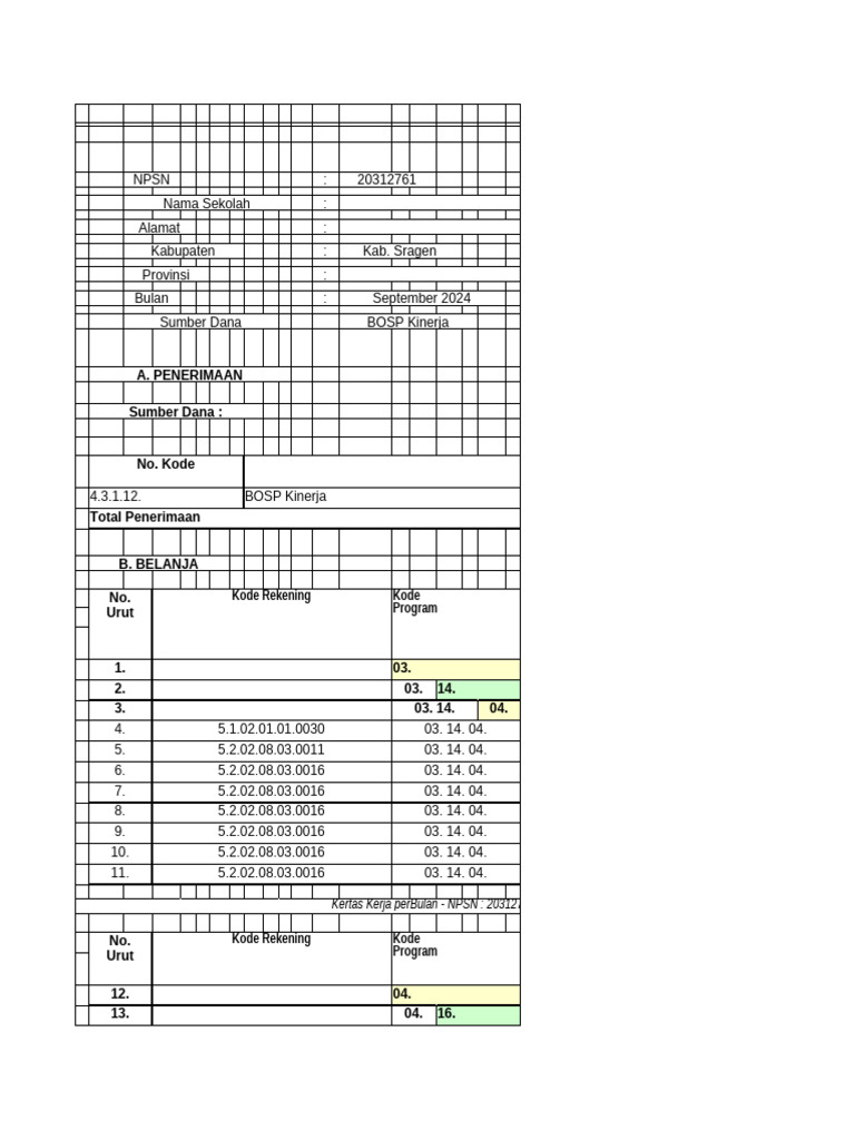 Rapbs-Bulan-Output Boskin Sep | PDF