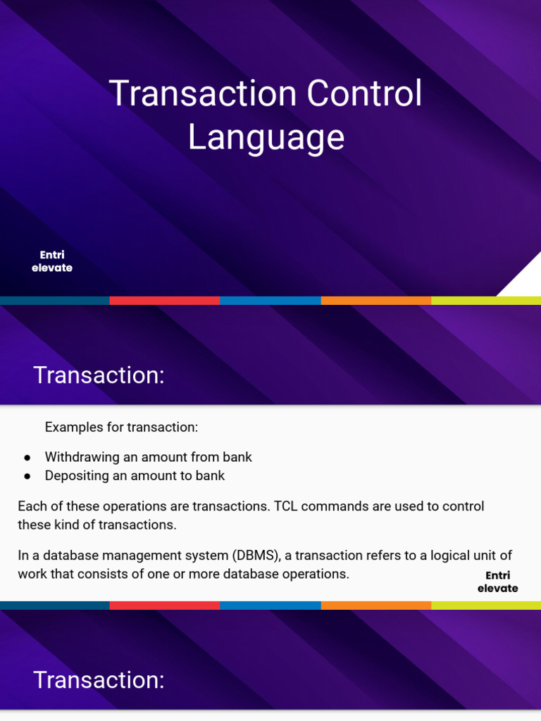 Tcl Commands