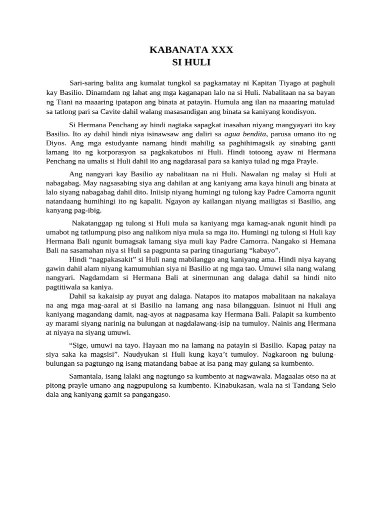 KABANATA 3O, Print | PDF