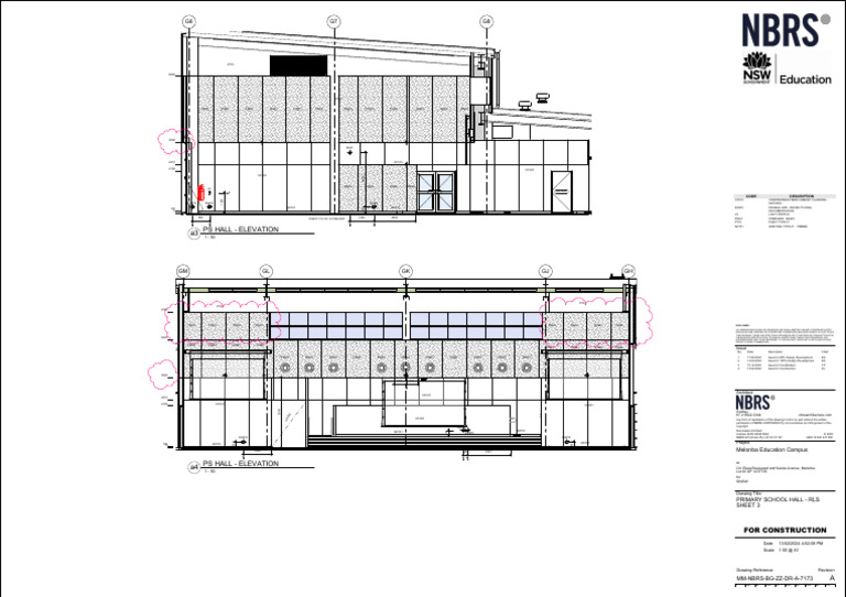 Mm-Nbrs-Bg-Zz-Dr-A-7173 (A) Primary School Hall - RLS Sheet 3 | PDF ...