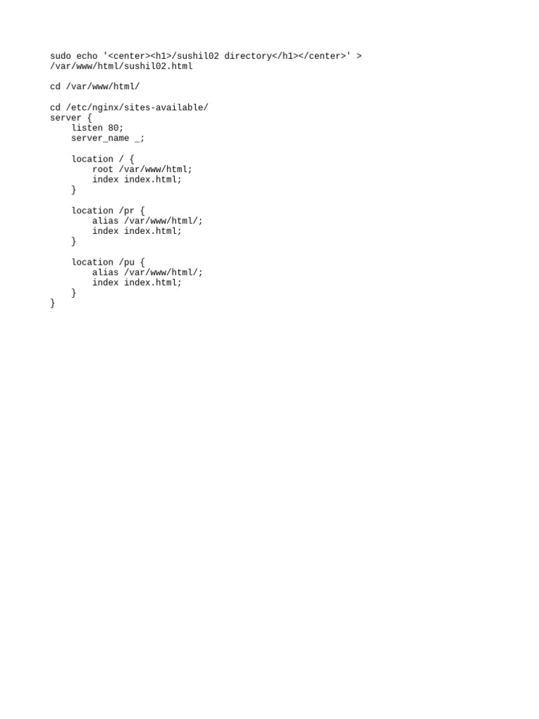 Nginx Notes | PDF