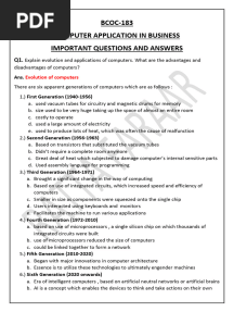 BCOS 183 Important Questions