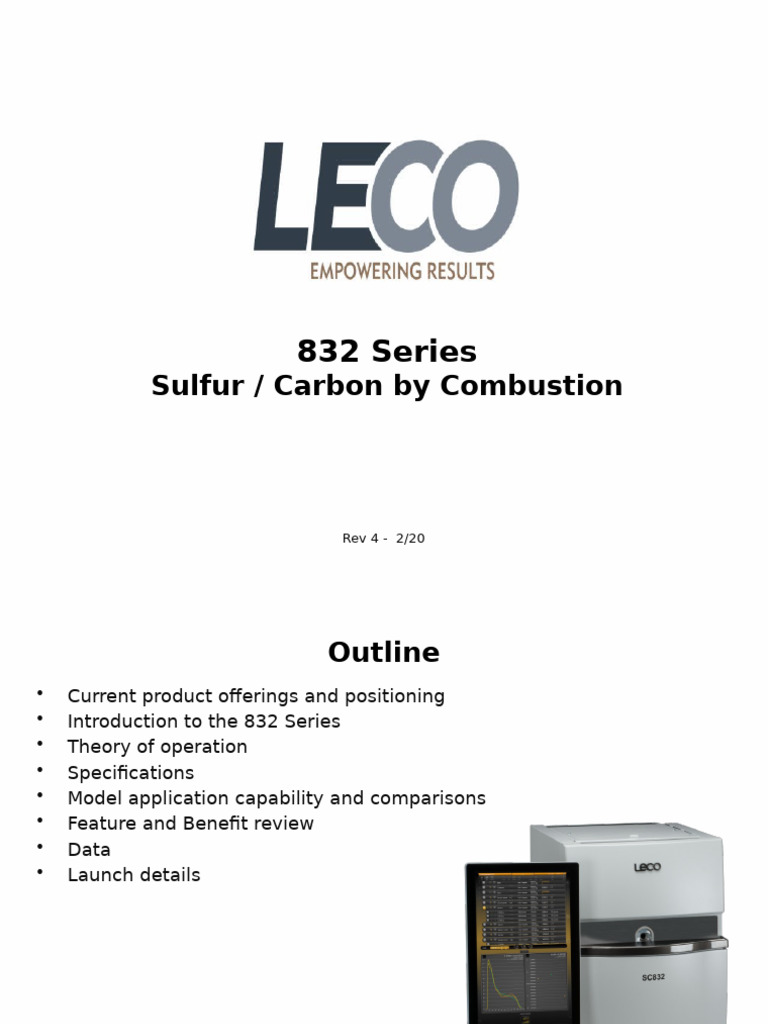 832 Series Customer Presentation Powerpoint | PDF