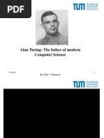 Download  Alan Turing presentation by Paul Muntean SN76804082 doc pdf