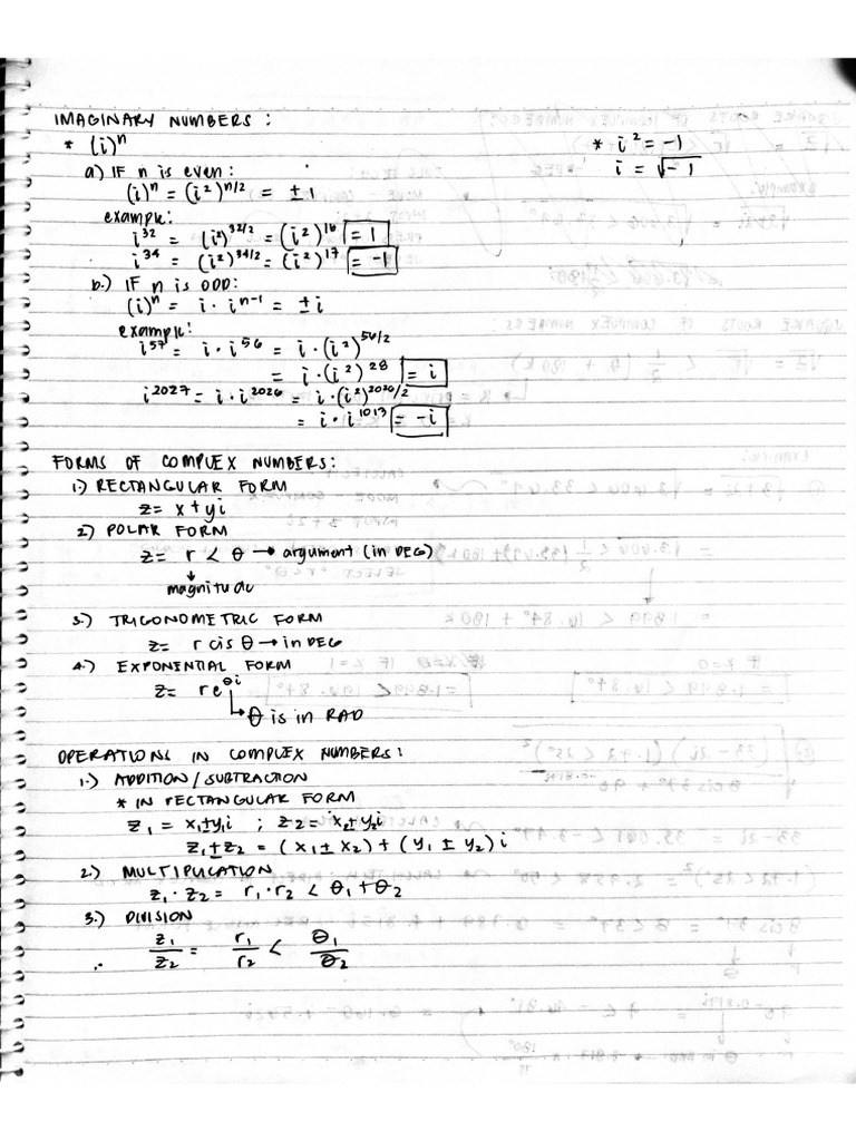 Admath Prelim Notes Pdf
