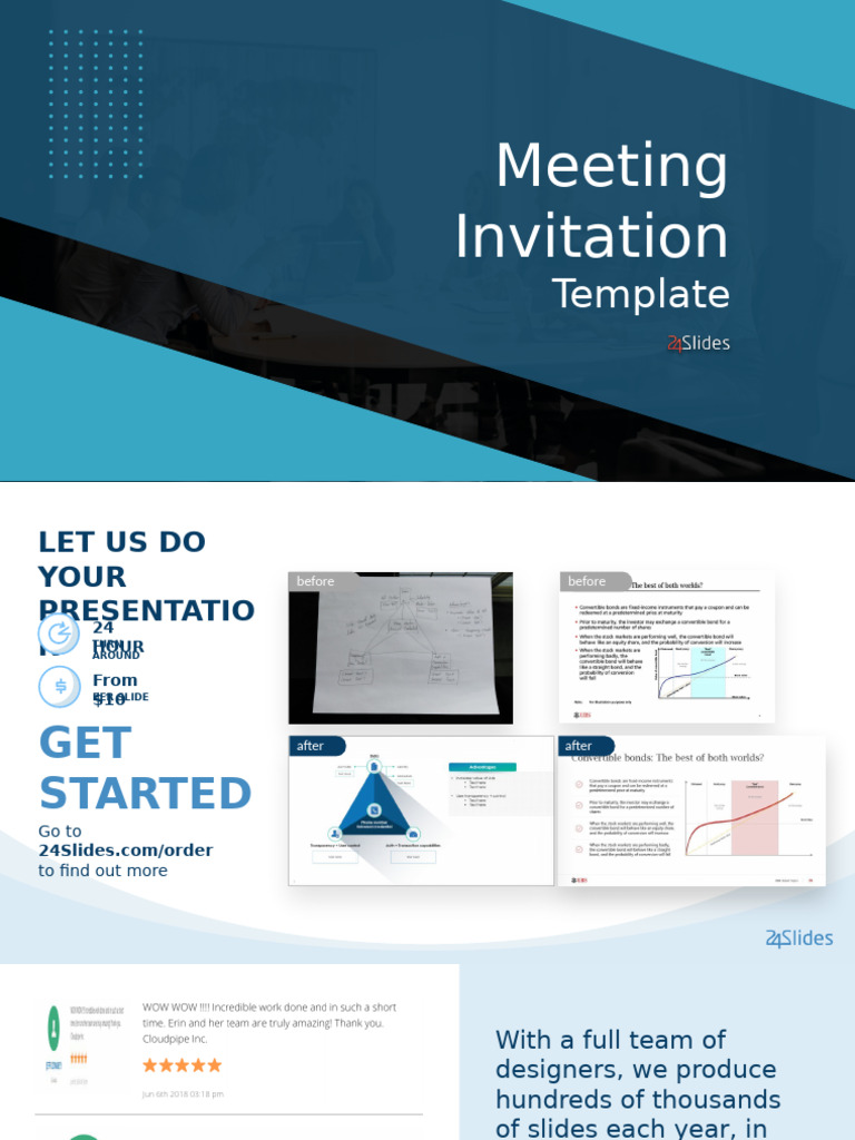 Meeting Invitation Template-Corporate | PDF