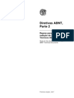 ABNT - Regras para a estrutura e redação de Documentos Técnicos ABNT