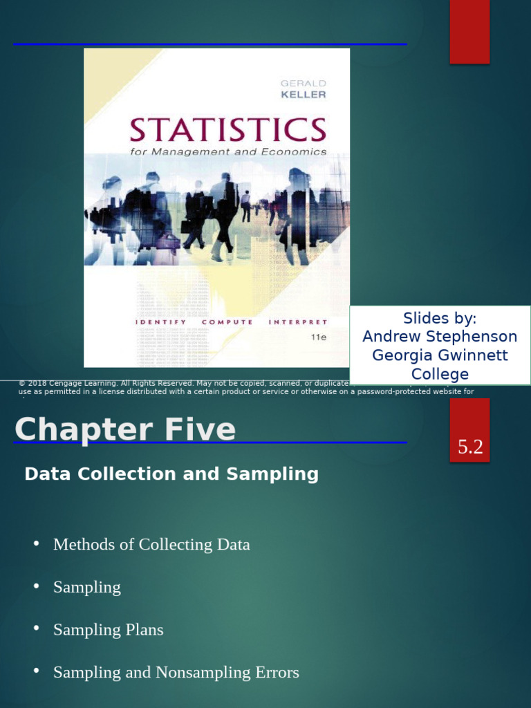 Data Collection and Sampling Methods | PDF | Survey Methodology ...