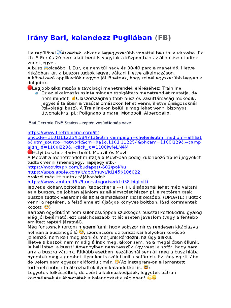 Bari | PDF