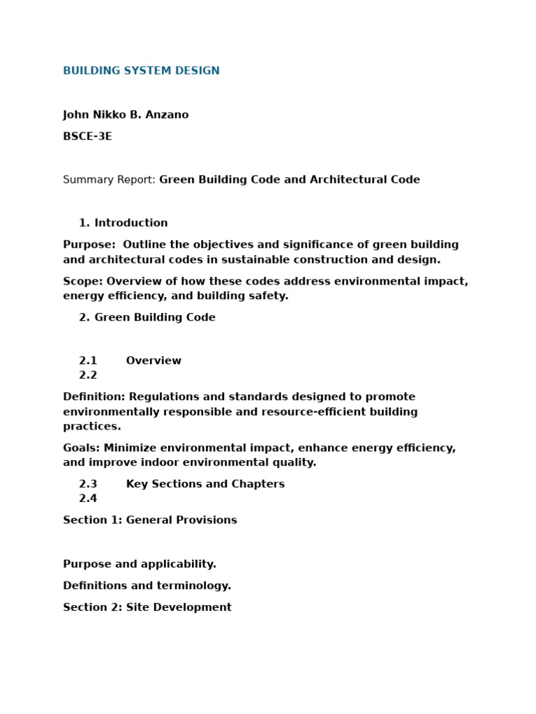 BSD - GB Code and Archi Code | PDF