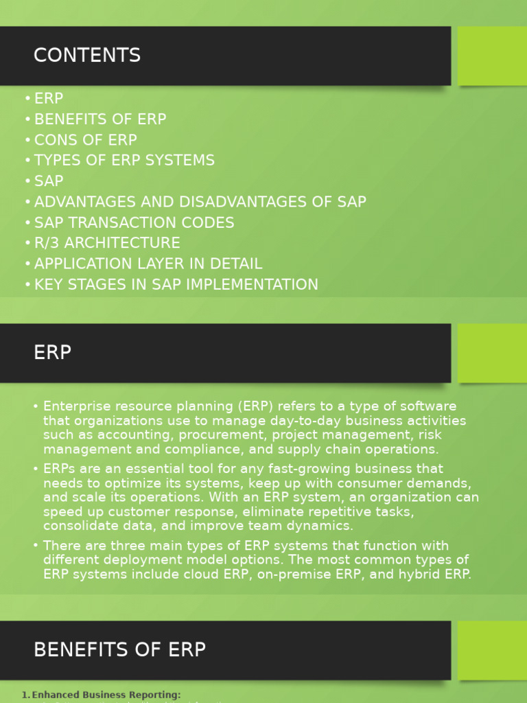 Sap | PDF