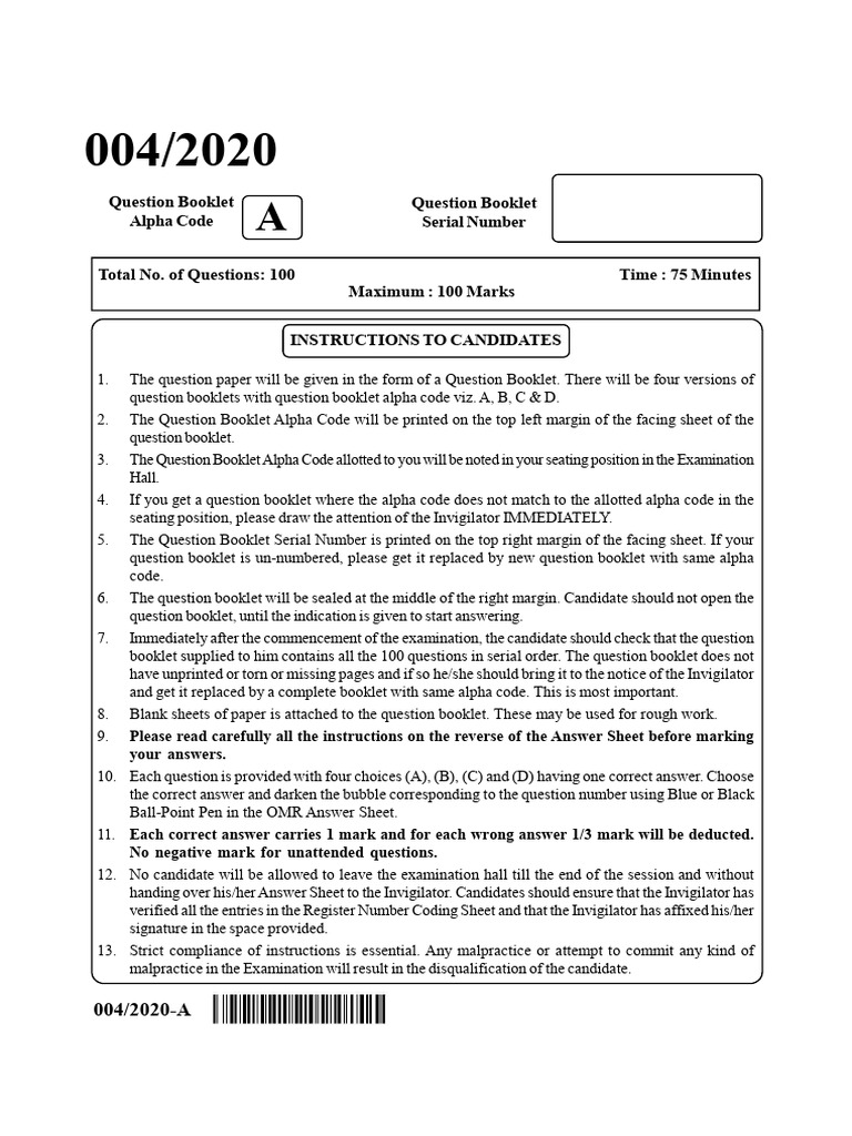 Exam Instructions & Sample Questions | PDF | Microsoft Word | Microsoft ...