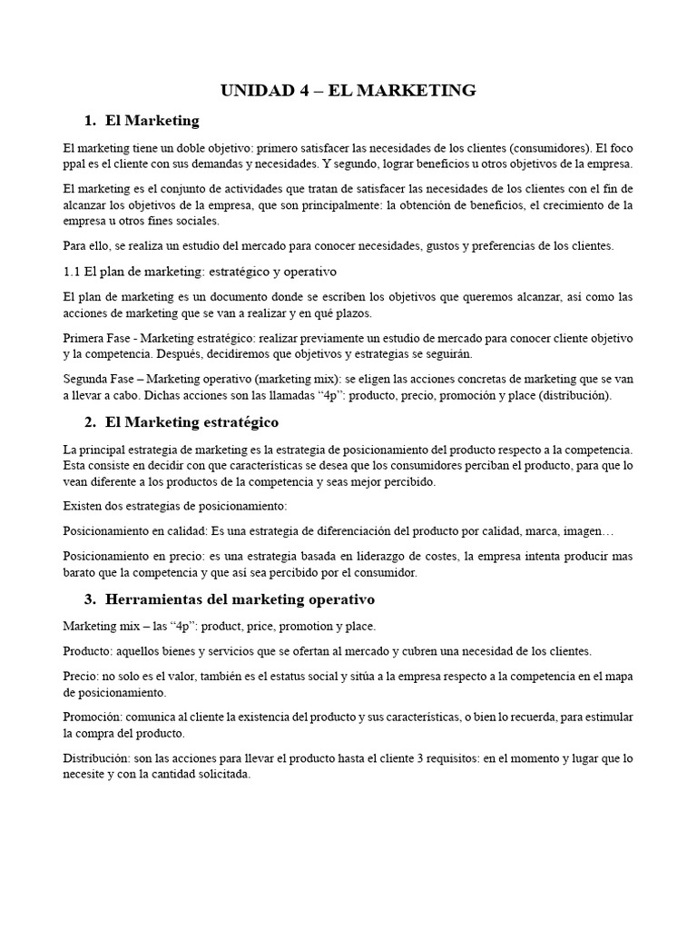 Estrategias de Marketing y Producto | PDF | Marketing | Producto (Negocio)