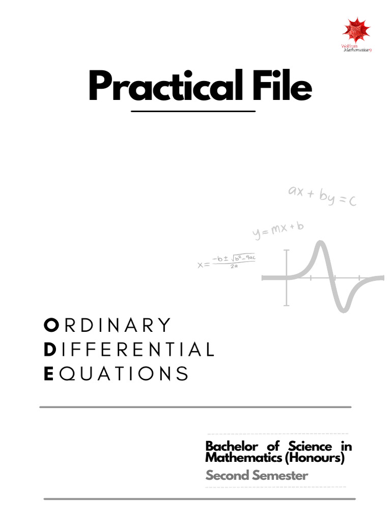 Ode practical file pdf