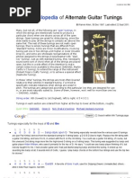 Download WAs Encyclopedia of Alternate Guitar Tunings by antidogmatiq SN76807633 doc pdf