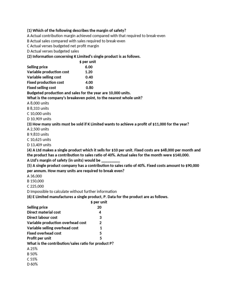 Ma2 Test Series 3 | PDF