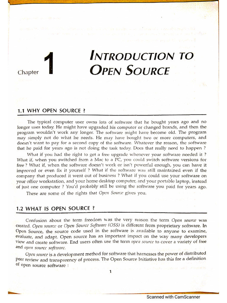 OST Chapter 1 | PDF