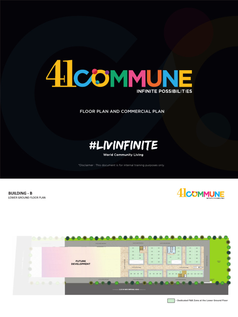 41 Commune Floor and Commercial Plans | PDF